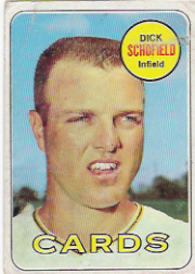 1969 Topps Baseball Cards      018      Dick Schofield